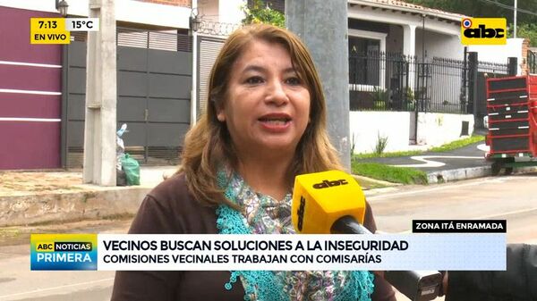 Vecinos buscan soluciones a la inseguridad - ABC Noticias - ABC Color