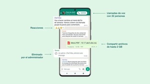 Diario HOY | WhatsApp actualiza su app con reacciones, emojis y archivos compartidos de hasta 2 GB