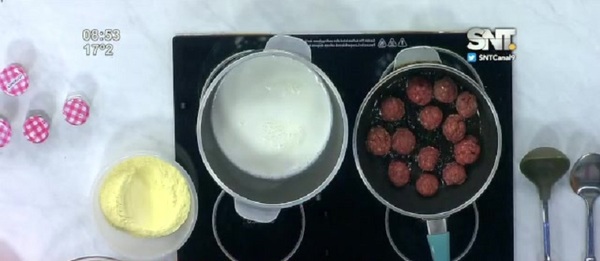 Cocina LMCD: Albóndigas al vino con polenta - SNT