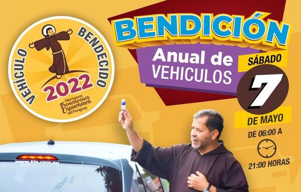 ‘Bendición anual de vehículos’: Franciscanos invitan a ser parte del tradicional evento