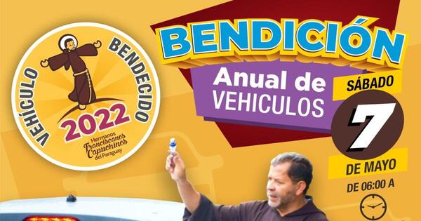 Francisanos invitan a ser parte de la ‘Bendición anual de vehículos’ este sábado