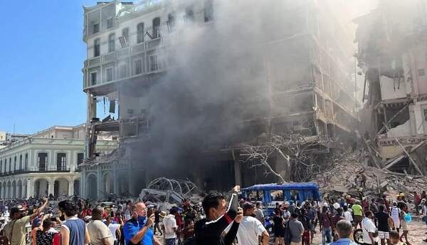 Fuerte explosión estremece La Habana, Cuba.