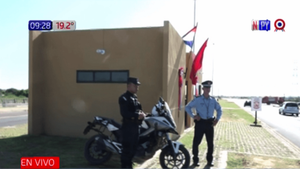Habilitan caseta policial en la costanera norte de Asunción | Noticias Paraguay