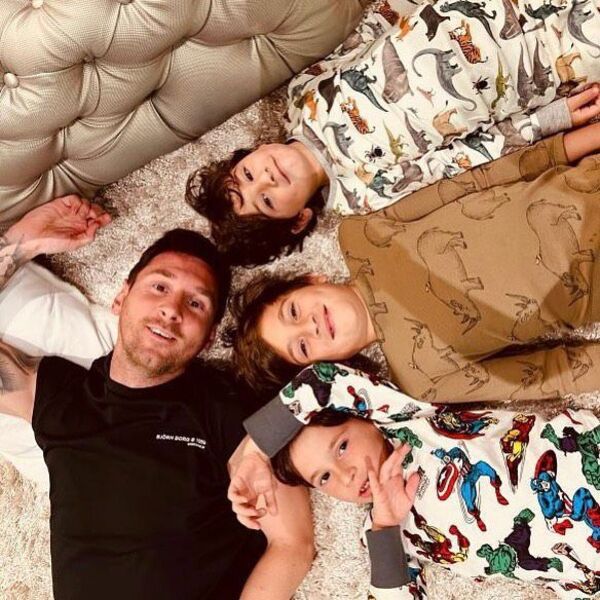 Leo Messi y sus hijos enternecen las redes - Gente - ABC Color