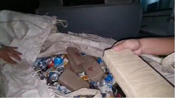 Narco “latitero” exconvicto fue detenido con 10 kilos de cocaína - Nacionales - ABC Color
