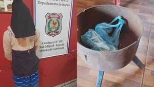 Joven robó un brasero y terminó preso en Cambyretá