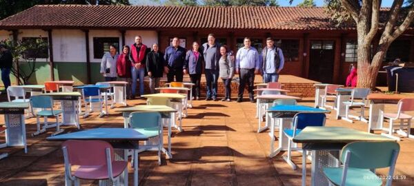 Donación de diputado colorado a escuela con fuerte tufo “narco” en Amambay