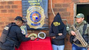 Detienen a una persona e incautan marihuana en Cambyretá