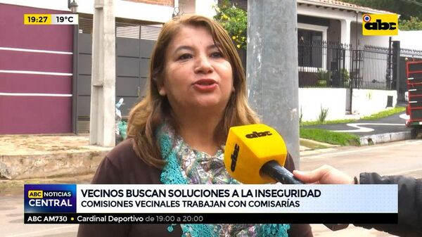 Vecinos buscan soluciones a la inseguridad: Comisiones vecinales trabajan con comisarías - ABC Noticias - ABC Color