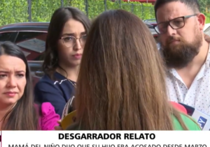 Doloroso: “Mi hijo me contó todo lo que pasó en el baño”