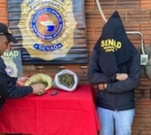 Cambyretá: Tras operativo detienen a un sujeto e incautan marihuana - Paraguay.com