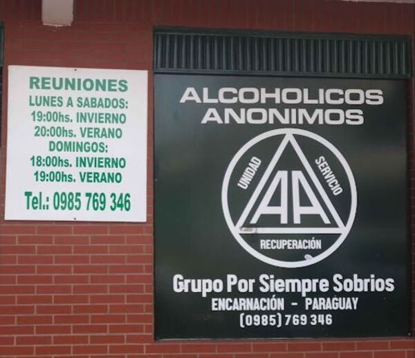 Celebran vigésimo aniversario de creación de Alcohólicos Anónimos en Encarnación.