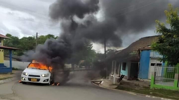 Violento primer día de “paro armado” del Clan del Golfo | 1000 Noticias