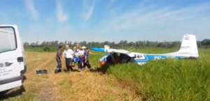 Diario HOY | Una avioneta realizó un aterrizaje de emergencia en Luque