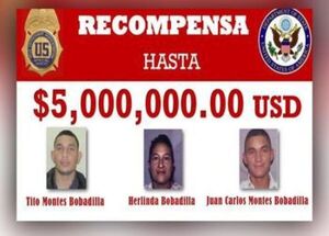 Recompensas de EE.UU. apuntan a familia de transportistas de Honduras