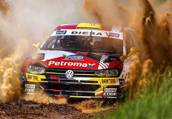 Gustavo Saba fue el más rápido y conquistó el Rally de Paraguarí - ABC Motor 360 - ABC Color