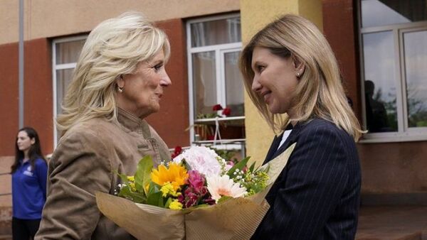 Primera dama de EEUU Jill Biden visita de sorpresa a Ucrania