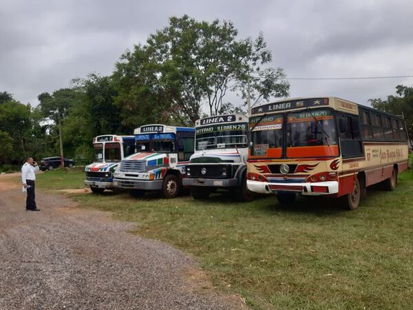 Continuarán los controles a buses internos de San Lorenzo - Nacionales - ABC Color