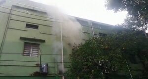 Reportan incendio en oficinas de Comando en Jefe de las Fuerzas Militares - Nacionales - ABC Color