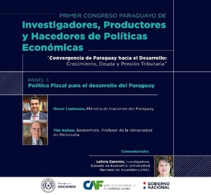 En congreso de Hacienda y CAF analizarán política fiscal de Paraguay - .::Agencia IP::.