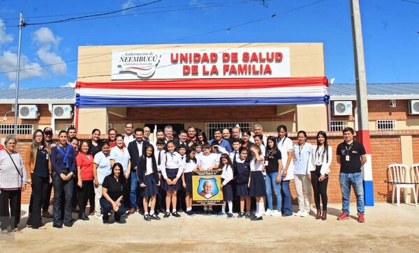 Inauguran una moderna USF en Pilar - Nacionales - ABC Color