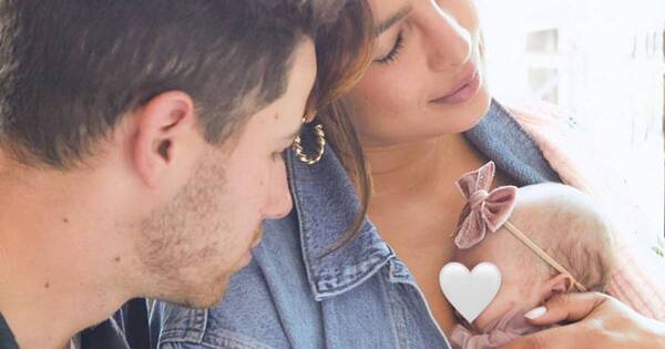La Nación / Priyanka Chopra y Nick Jonas celebran el alta médica de su bebé