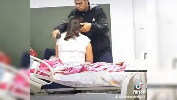 Peinó a su mamá internada: "Chemopirï cómo le trató"
