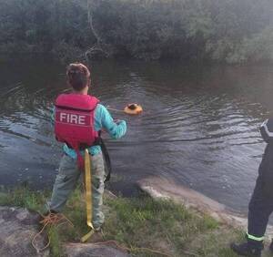 Crónica / Posible ahogamiento: Se dio un chapuzón en el Salto Mbokaruzú y no salió más