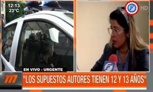 Caso de abuso en colegio: Presuntos autores tienen 12 y 13 años | Telefuturo