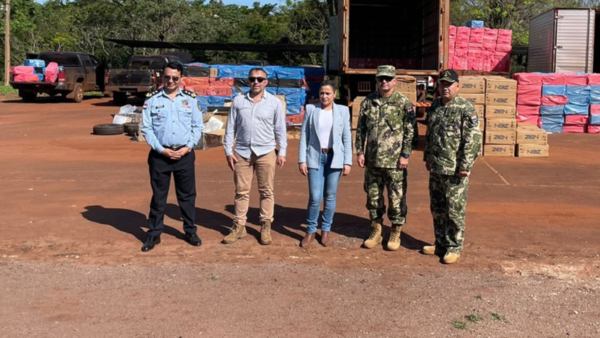 Incautan dos millones de cajetillas en lago de Itaipú - El Independiente