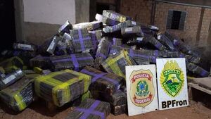 Incautan más de dos toneladas de droga cerca del lago Itaipú - ABC en el Este - ABC Color