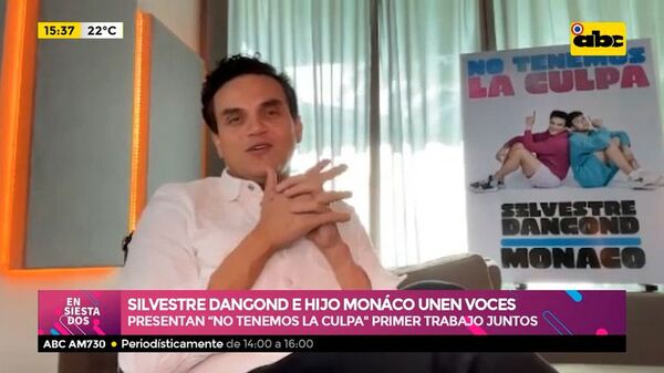Silvestre Dangond y su hijo Monaco unen voces para presentar “No tenemos la culpa” - Ensiestados - ABC Color
