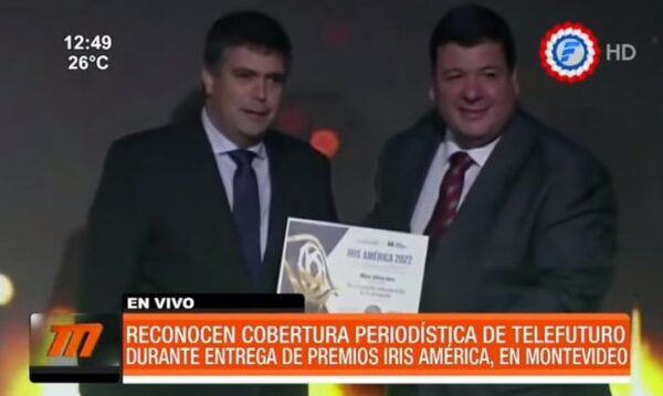 Reconocen tarea periodística de Telefuturo - PARAGUAYPE.COM