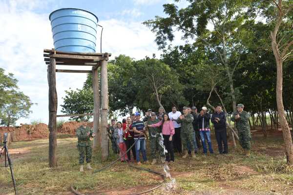 CODI brinda agua potable a una comunidad de Arroyito