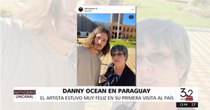 ¡Danny Ocean expresó su emoción en su primera visita a Paraguay!