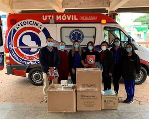 UCP dona medicamentos al Hospital Regional de Amambay