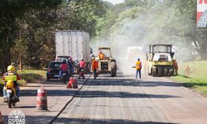 Municipalidad apoya el ordenamiento del tránsito en zona de obras de la ruta PY-02 – Diario TNPRESS