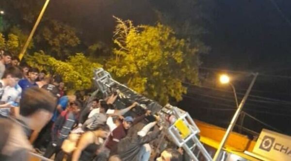 En Horqueta varias personas fueron heridas tras el desplome de una estructura - Radio Imperio