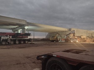'10% queda para terminar todo lo que es la avenida Costanera Sur', resalta constructora