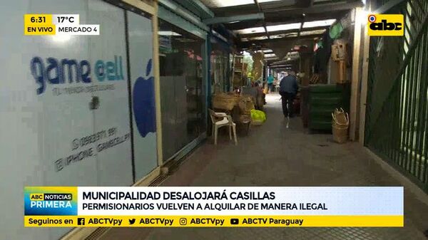 Municipalidad desalojará casillas - ABC Noticias - ABC Color