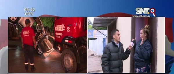 Siguió indicaciones del GPS y cayó al arroyo en Lambaré - SNT