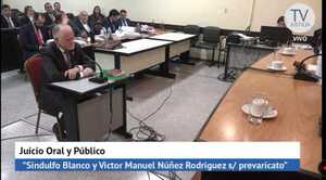 El exministro de la Corte, Víctor Núñez prestó su declaración en el juicio oral por prevaricato - PDS RADIO