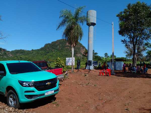 Obras de electrificación y provisión de agua fueron inauguradas en comunidad indígena de Amambay - .::Agencia IP::.