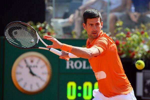 Djokovic levantó al público en Roma