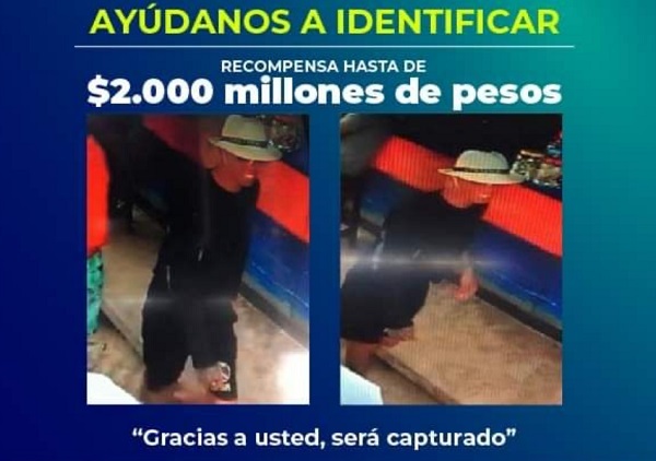 Gobierno colombiano ofrece cerca de USD 500.000 por información sobre sicarios