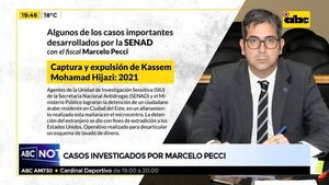 Repaso de los casos llevados por Marcelo Pecci como fiscal de lucha contra el crimen organizado - ABC Noticias - ABC Color