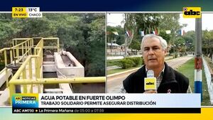 Agua potable en Fuerte Olimpo - ABC Noticias - ABC Color