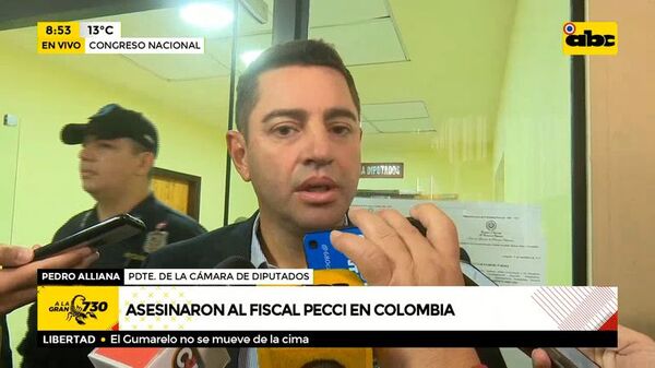 Alliana considera que asesinato de fiscal Pecci es un mensaje fuerte del crimen organizado - Nacionales - ABC Color