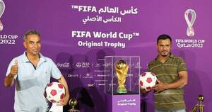 La Nación / Mundial de Catar: solo 15 segundos para tomarse una foto con la copa