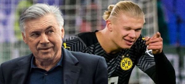 Ancelotti cree que Haaland es un gran jugador, pero prefiere a sus jugadores